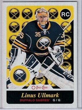 🇨🇦NOW $4🍀 Linus Ullmark 2015/16 OPC Ottawa Senators Rookie RC Hockey Card